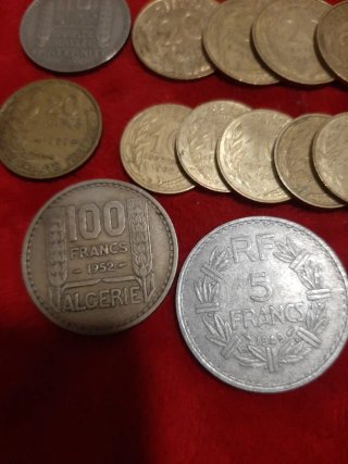 Vecchie Monete Francesi da Collezione