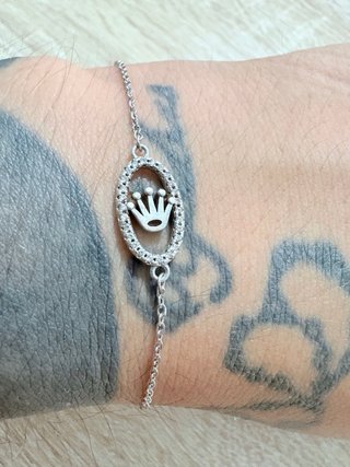 Pulsera Plata 925 corona Rolex