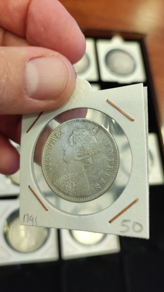 Monedas Plata Rupias Inglesas .917 (1840-1917)