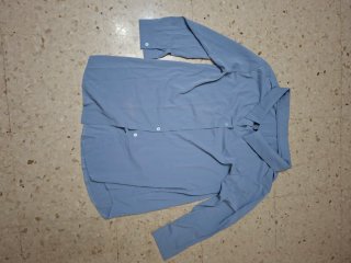 Camisa formal mujer azul cielo
