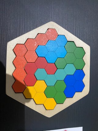 Tangram Montessori in Legno per Bambini - Gioco Educativo