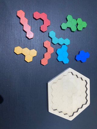 Tangram Montessori in Legno per Bambini - Gioco Educativo