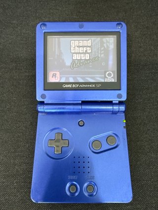 Game Boy Advance SP + 13 juegos (GTA, Spider-Man..