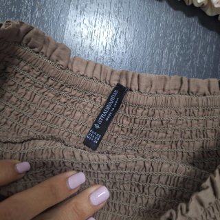 Conjunto Top y Falda Stradivarius Talla XS