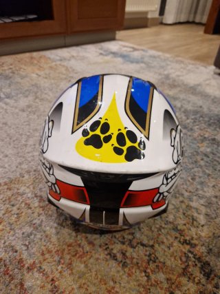 Casco Moto Bulldog para Niño