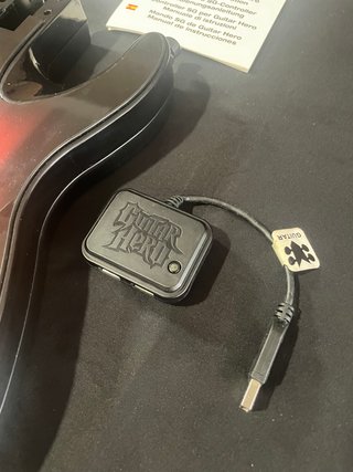 Guitar Hero PS3 Guitarra + Dongle Original