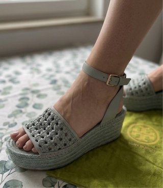 Sandalias Tory Burch verdes mujer