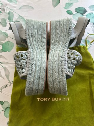 Sandalias Tory Burch verdes mujer