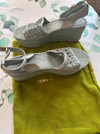 Sandalias Tory Burch verdes mujer