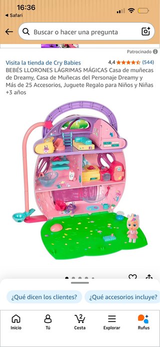Casa Bebés Llorones Grande