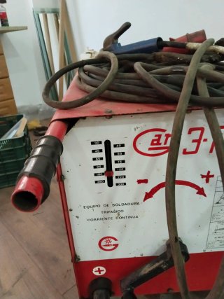 Máquina Soldar Trifásica Corriente Continua