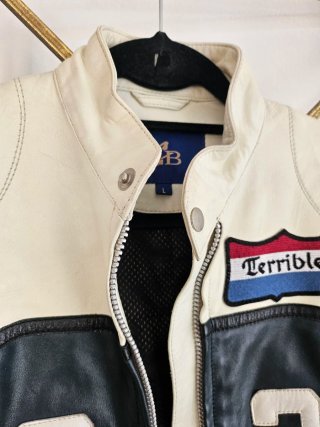 Cazadora Biker CB Cuero Talla L
