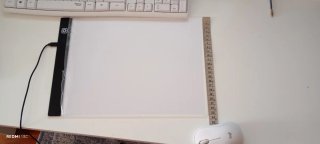 Tableta de Dibujo LED USB