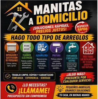 Servicio de Manitas (también comunidades de pisos)