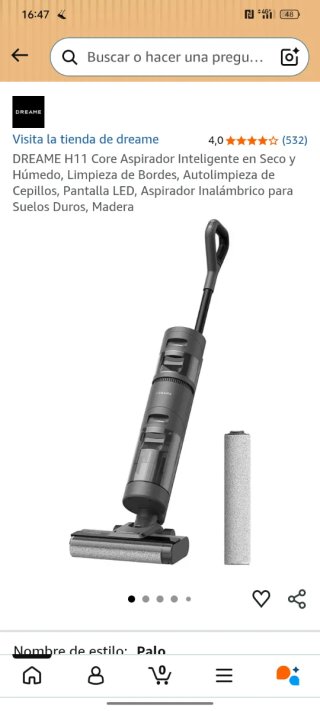 Manillar DREAME H11 Core Aspirador Inteligente