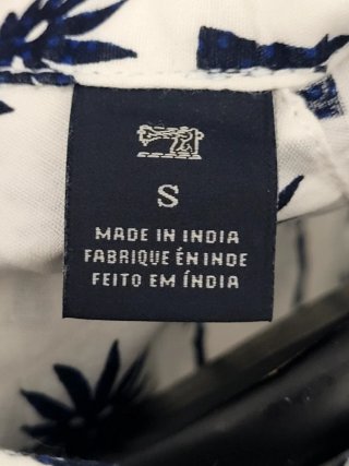 Camisa Manga Corta Scotch & Soda Estampada Palmera