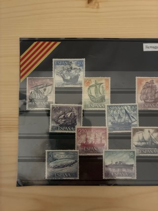 Francobolli Spagna Serie Completa Navigazione