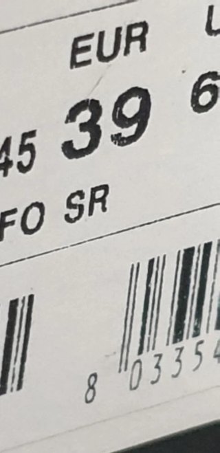 Scarpe da lavoro antinfortunistica U POWER n 39 s3
