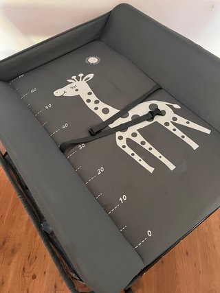 Cambiador de bebé plegable