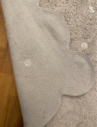 Alfombra infantil Lorena Canals beige/blanco