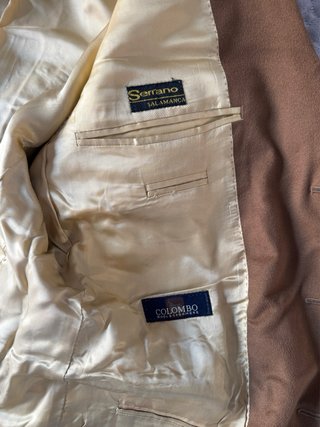 Chaqueta de paño marrón