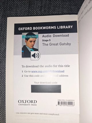 Libro lectura batxillerat The Great Gastby