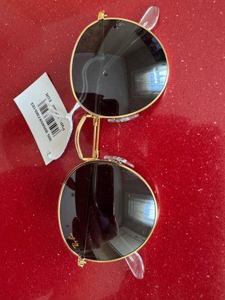 Gafas Ray Ban Metal Doradas y Negras
