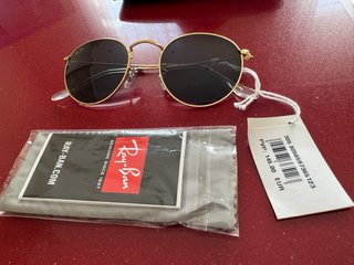 Gafas Ray Ban Metal Doradas y Negras