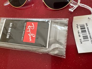 Gafas Ray Ban Metal Doradas y Negras