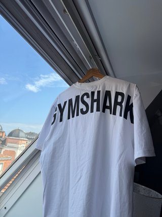 Camiseta Gymshark Blanca Talla M