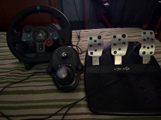 Volante Logitech G29 + Palanca + Pedales