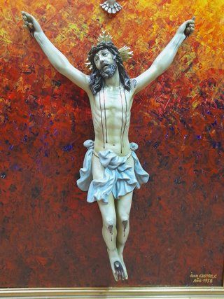 Cristo de OLot 1951 Enmarcado