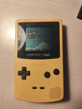 Console Nintendo Game Boy Color Gialla + 4 Giochi