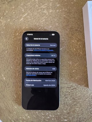 iPhone 15 Pro Max 512GB Batería 84%