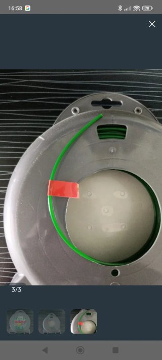 Hilo desbrozadora SARP 2.4mm Nylon
