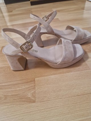 Sandalias Don Pedro color nude 2 com de plataforma