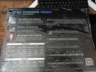 Fuente Alimentación MSI MPG A1250GS 1250W 80+ Gold