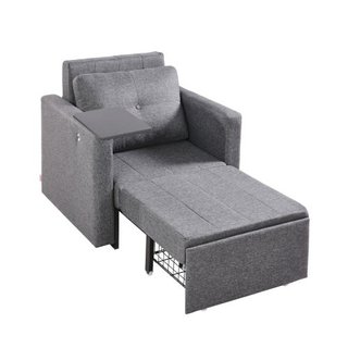 Sofá cama, sofá cama convertible con bolsillo late