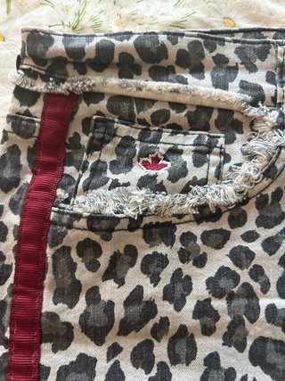 Falda Noon Estampado Animal Talla M