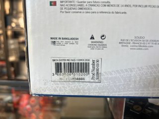 Miniatura Dacia Duster Azul Solido 1/18