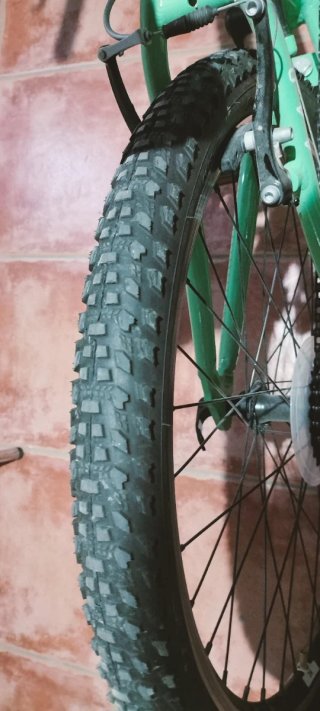 Bicicleta 24 color verde menta