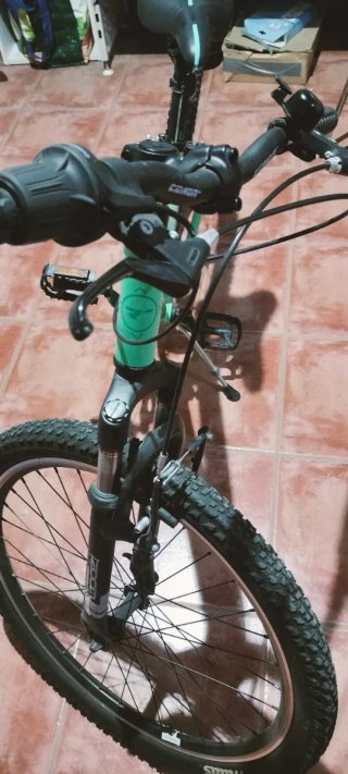 Bicicleta 24 color verde menta