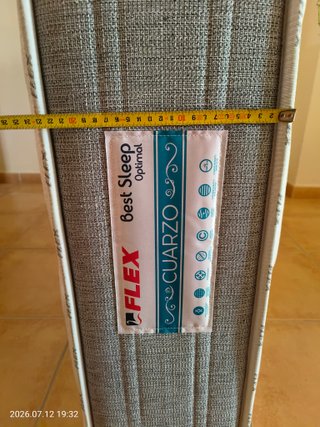 Somier y Colchón Flex 180x90cm