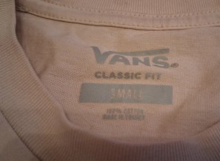 Maglietta Vans Beige Taglia S