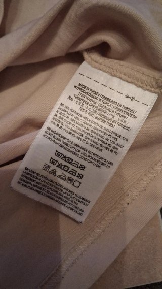 Maglietta Vans Beige Taglia S