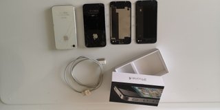 Lote 2 iPhone 4 per pezzi+coperchi posteriori+cavi
