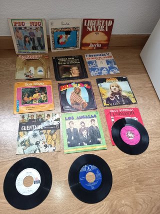 Lote Vinilos Años 60 Pop Rock