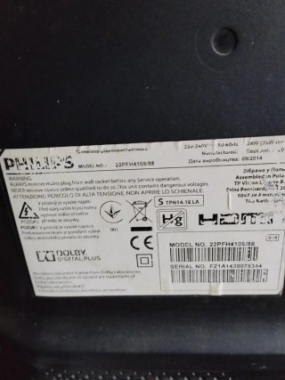 Televisor LED Philips 22