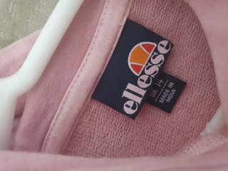 Sudadera Ellesse Rosa Oversize