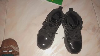 Botas negras para niñan 25